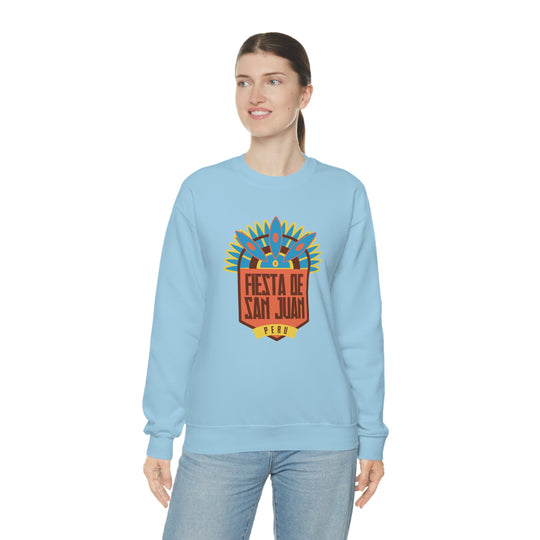 Fiesta de San Juan - Peru Unisex Heavy Blend Crewneck Sweatshirt