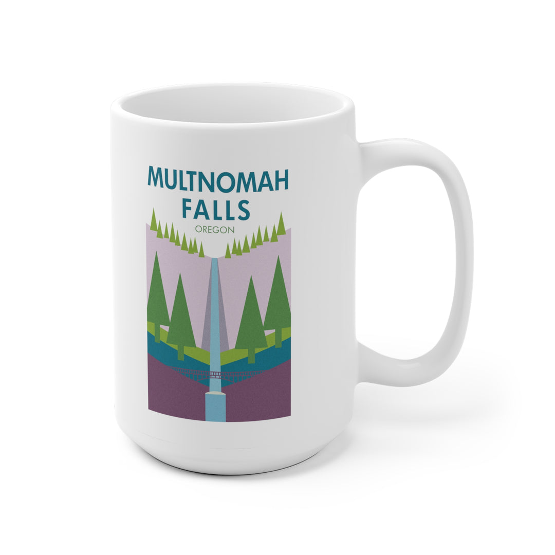 Multnomah Falls Oregon Mug