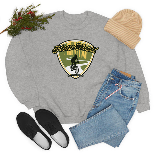 Flow Trail - Day Valley, CA Unisex Heavy Blend Crewneck Sweatshirt