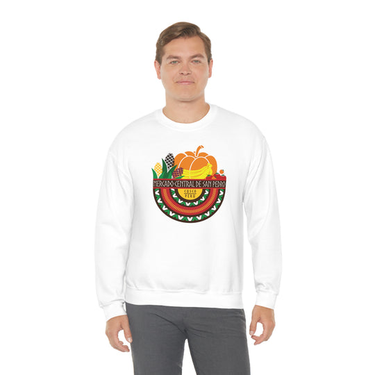 Mercado Central de San Pedro - Cusco, Peru Unisex Heavy Blend Crewneck Sweatshirt