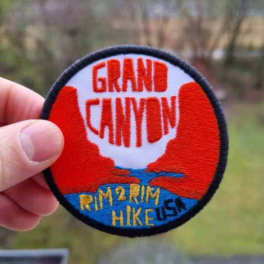 Grand Canyon - Rim to Rim hike Embroidered patches