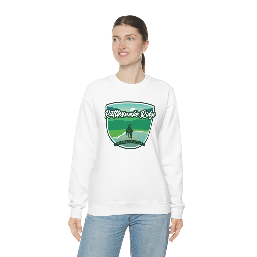 Rattlesnake Ridge - Washington Unisex Heavy Blend Crewneck Sweatshirt