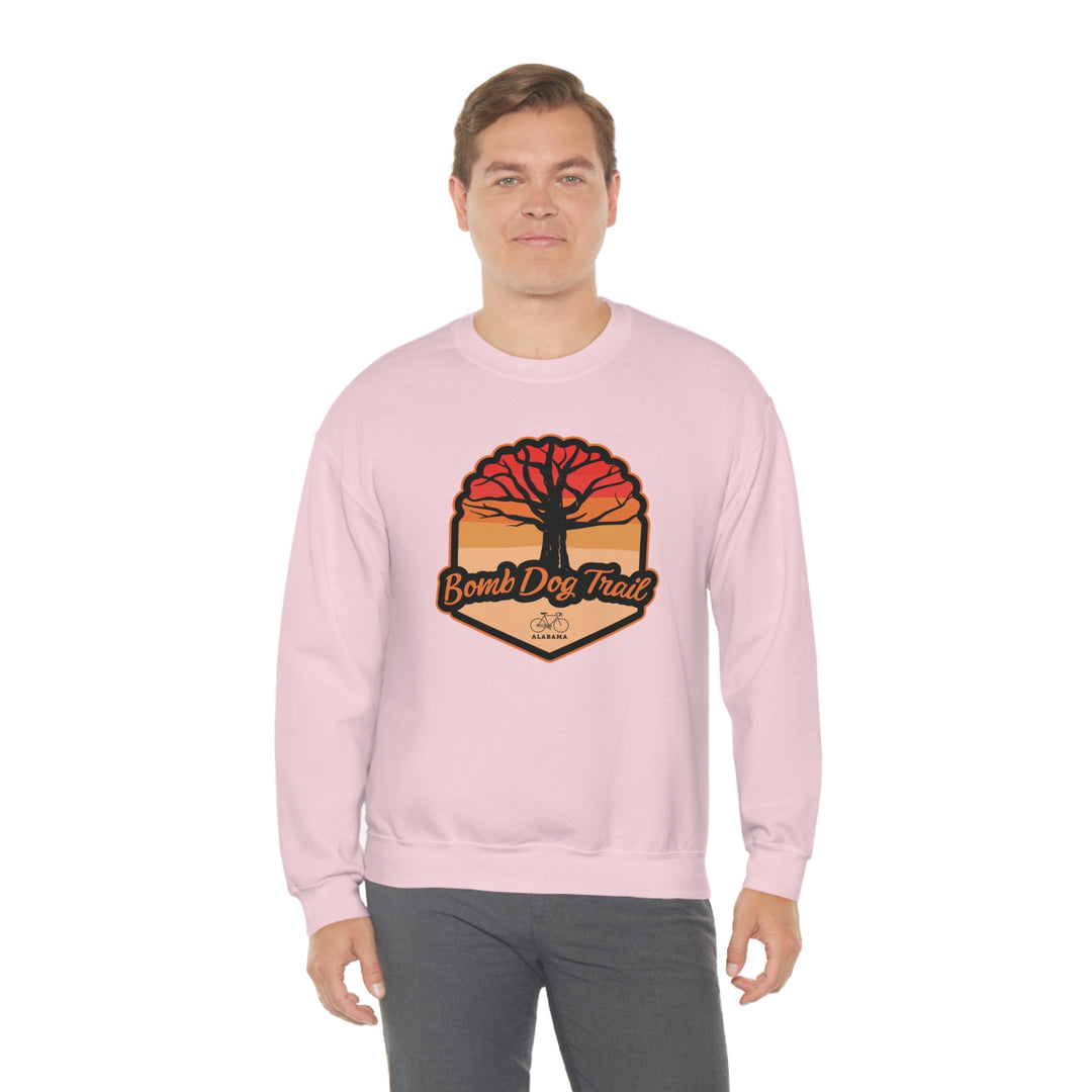 Bomb Dog Trail - Alabama Unisex Heavy Blend Crewneck Sweatshirt