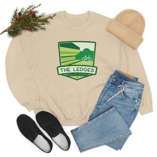 The Ledges - Bella Vista, Arkansas Unisex Heavy Blend Crewneck Sweatshirt