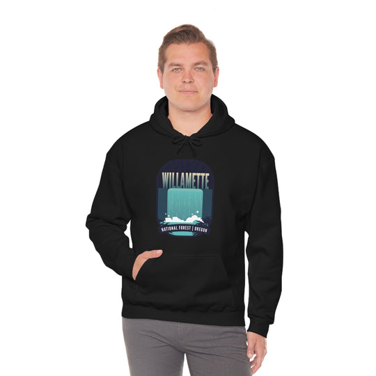 Willamette National Forest - Oregon Unisex Heavy Blend Hooded Sweatshirt