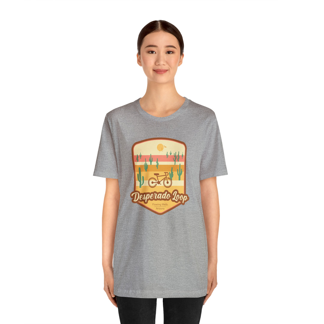 Desperado Loop - Flowing Wells, Arizona Unisex T-Shirt hiker gift - Utah