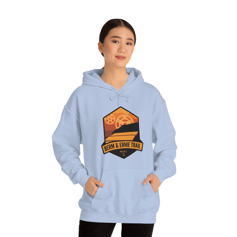 Berm & Ernie Trail - McCall, Idaho Unisex Heavy Blend Hooded Sweatshirt