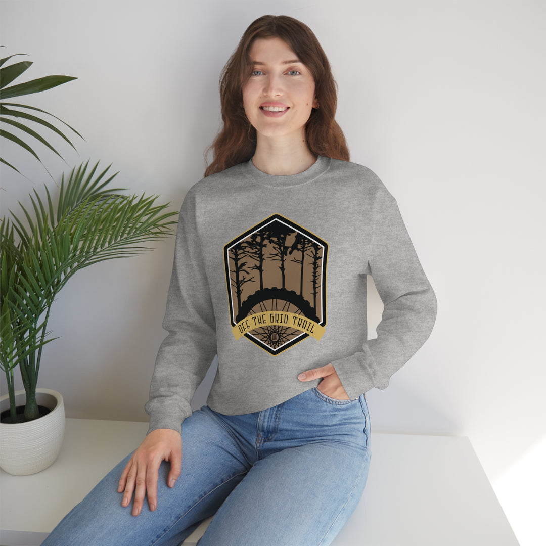 Off The Grid Trail - Washington Unisex Heavy Blend Crewneck Sweatshirt