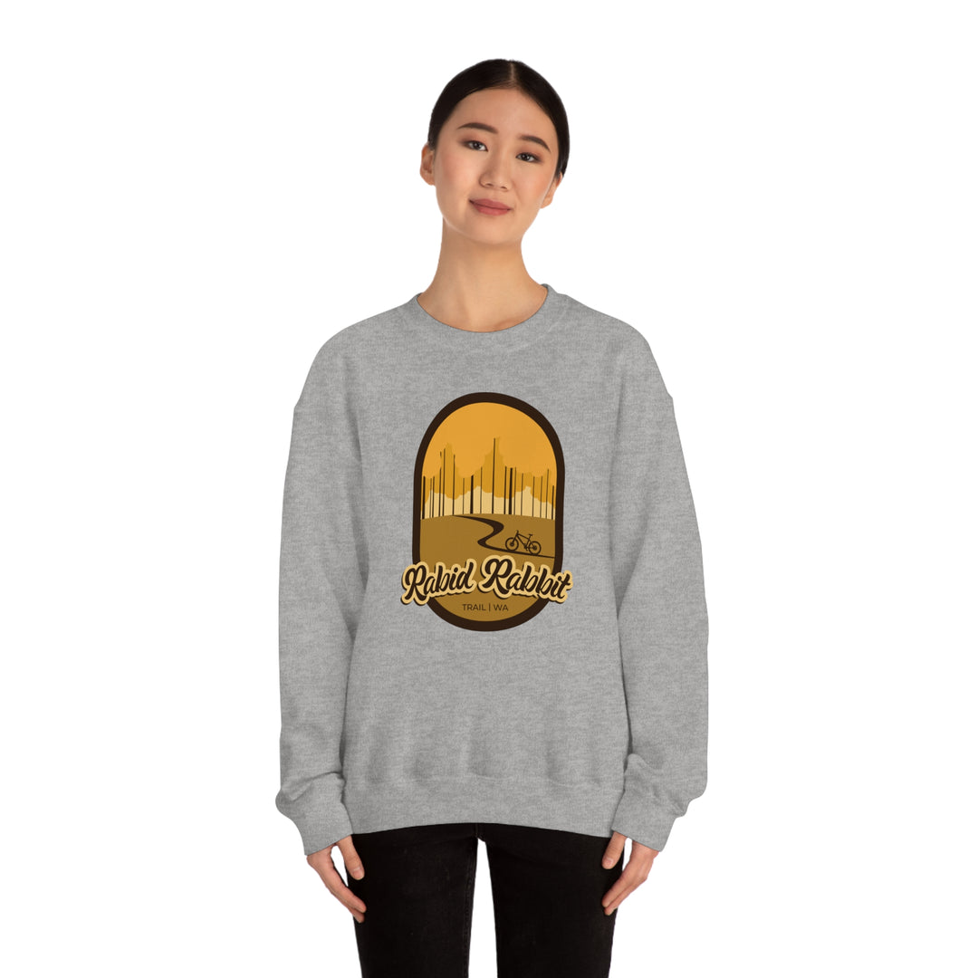 Rabid Rabbit Trail - Washington State Unisex Heavy Blend Crewneck Sweatshirt