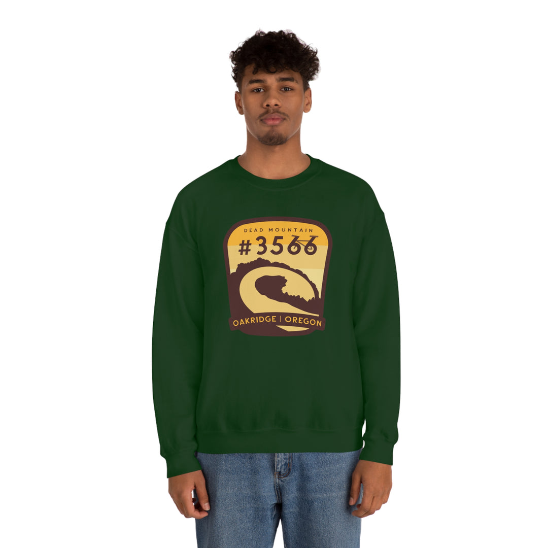 Dead Mountain #3566 - Oakridge, Oregon Unisex Heavy Blend Crewneck Sweatshirt