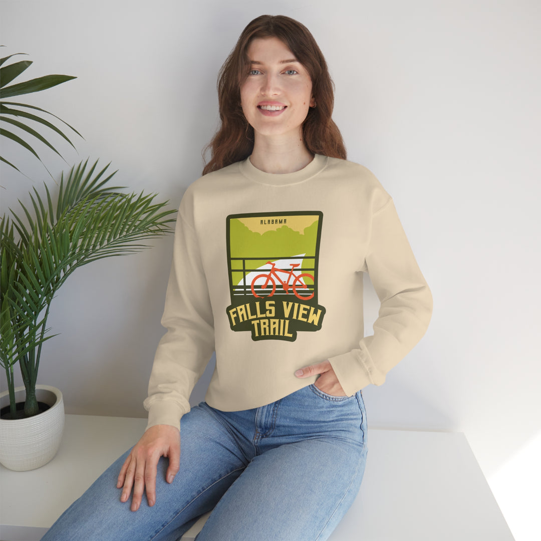 Falls View Trail - Alabama Unisex Heavy Blend Crewneck Sweatshirt