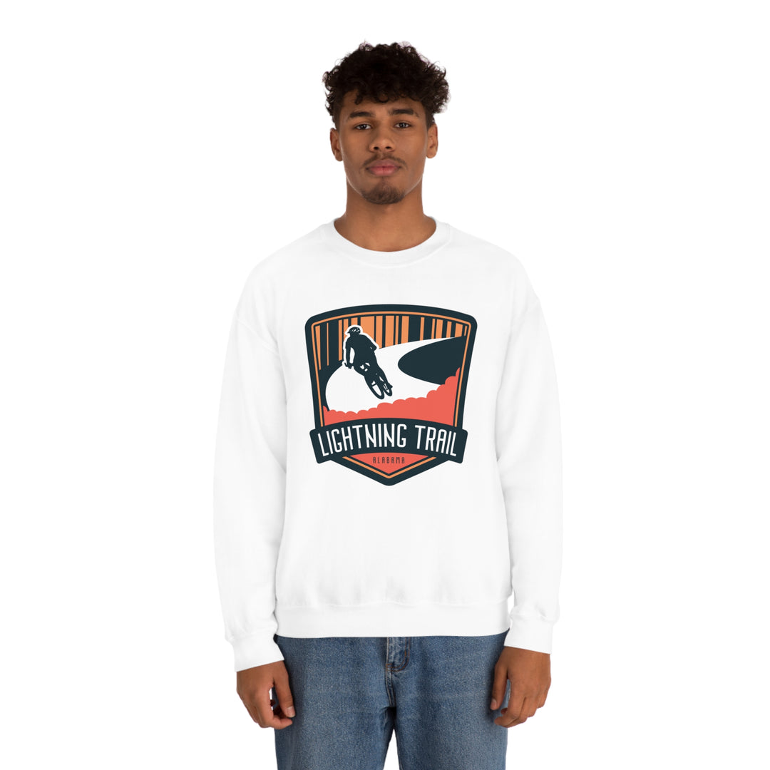 Lightning Trail - Alabama Unisex Heavy Blend Crewneck Sweatshirt