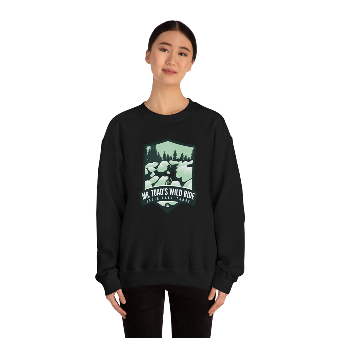 Mr. Toad's Wild Ride - South Lake Tahoe, CA Unisex Heavy Blend Crewneck Sweatshirt