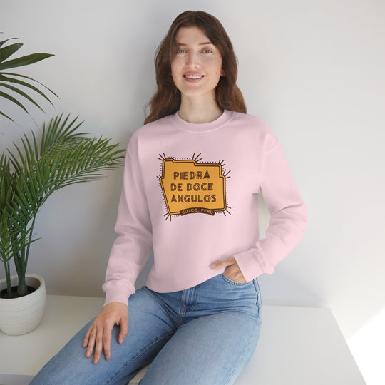 Piedra de doce angulos - Cuzco, Peru Unisex Heavy Blend Crewneck Sweatshirt