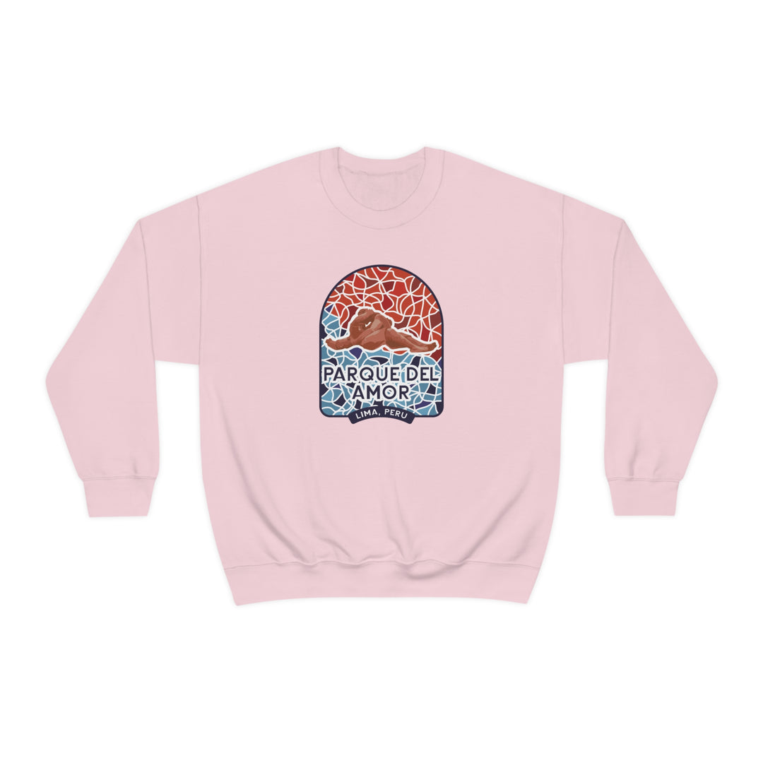 Parque del Amor - Lima, Peru Unisex Heavy Blend Crewneck Sweatshirt