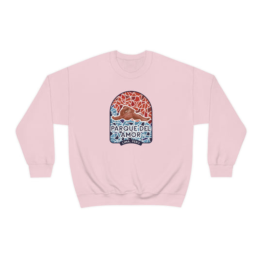 Parque del Amor - Lima, Peru Unisex Heavy Blend Crewneck Sweatshirt