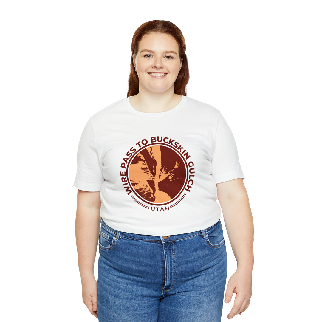 Wire Pass to Buckskin Gulch Short-Sleeve Unisex T-Shirt hiker gift - Utah