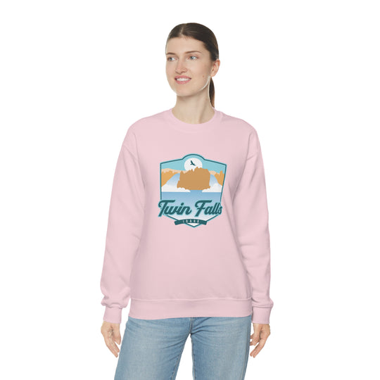 Twin Falls - Idaho Unisex Heavy Blend Crewneck Sweatshirt