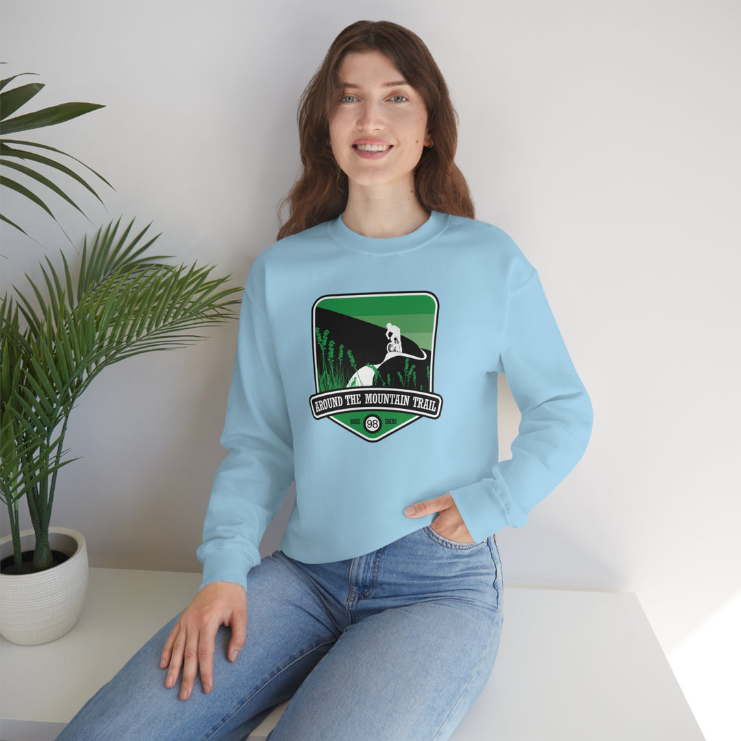 Around the Mountain Trail (98) - Boise, Idaho Unisex Heavy Blend Crewneck Sweatshirt