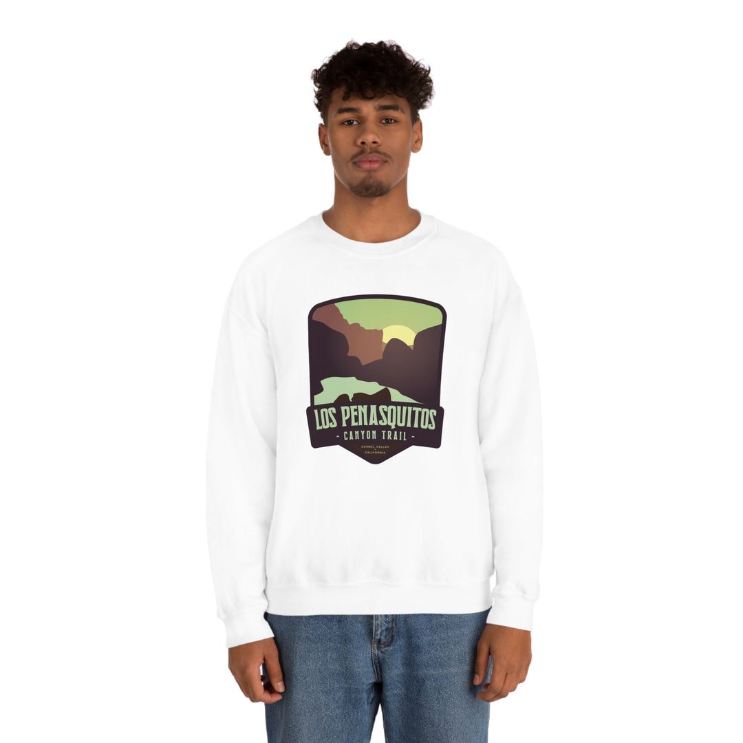 Los Penasquitos Trail - Carmel Valley, CA Unisex Heavy Blend Crewneck Sweatshirt