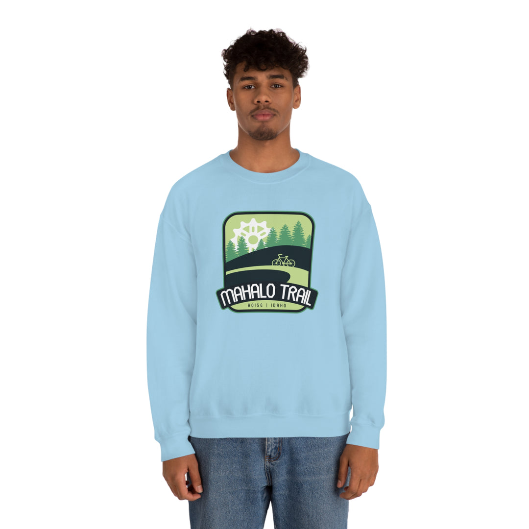 Mahalo Trail - Boise, Idaho Unisex Heavy Blend Crewneck Sweatshirt