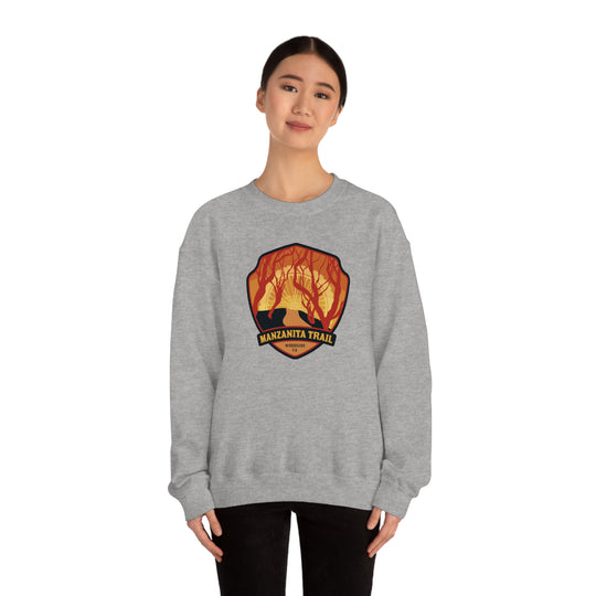 Manzanita Trail - Woodside, California Unisex Heavy Blend Crewneck Sweatshirt