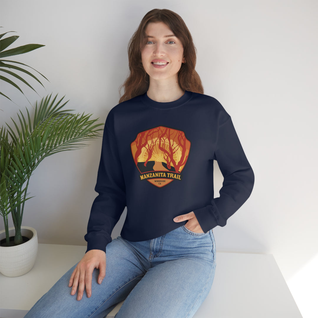 Manzanita Trail - Woodside, California Unisex Heavy Blend Crewneck Sweatshirt