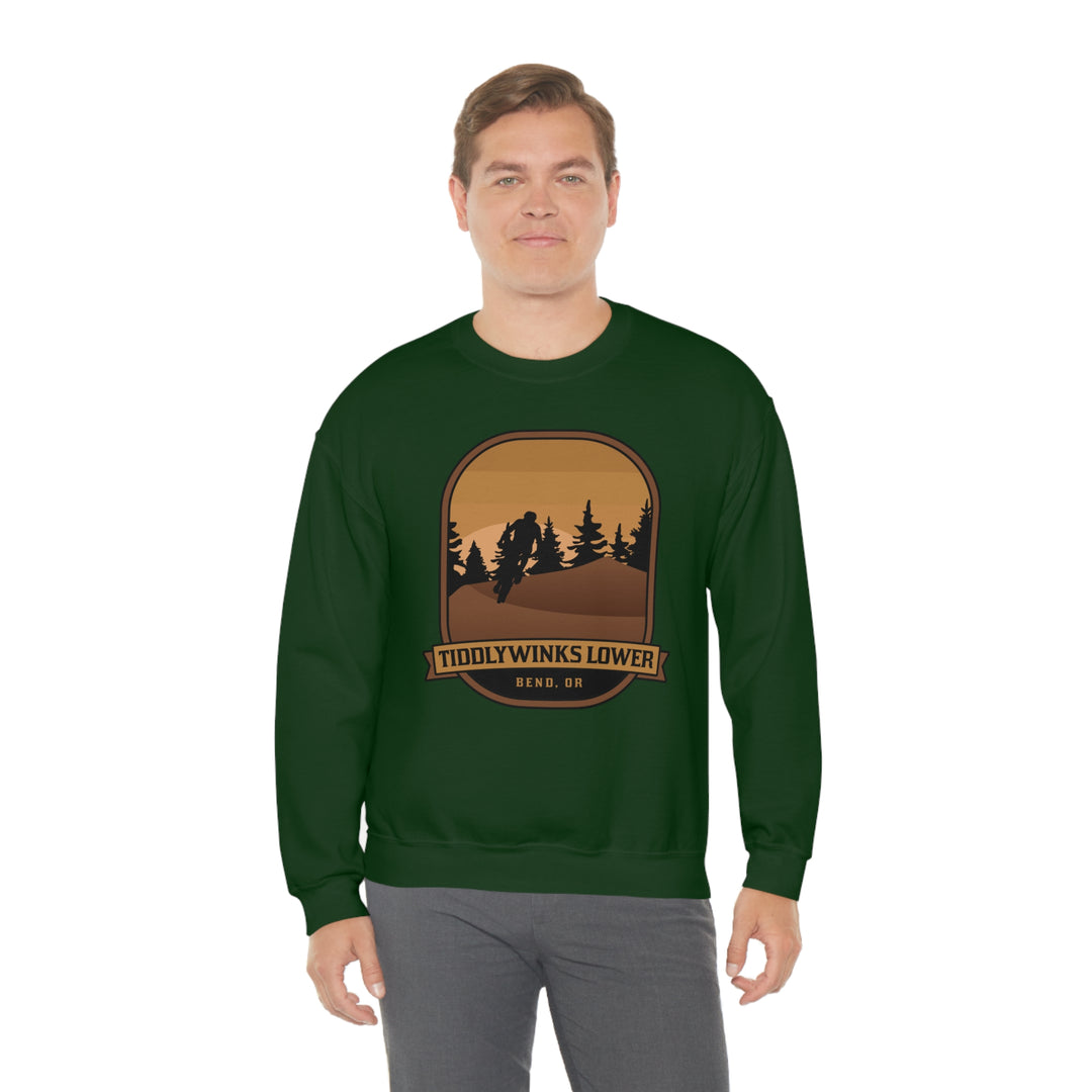 Tiddlywinks Lower - Bend, Oregon Unisex Heavy Blend Crewneck Sweatshirt