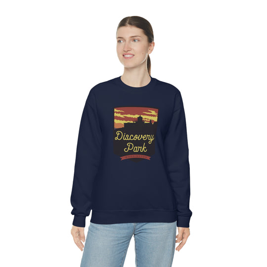 Discovery Park - Washington Unisex Heavy Blend Crewneck Sweatshirt