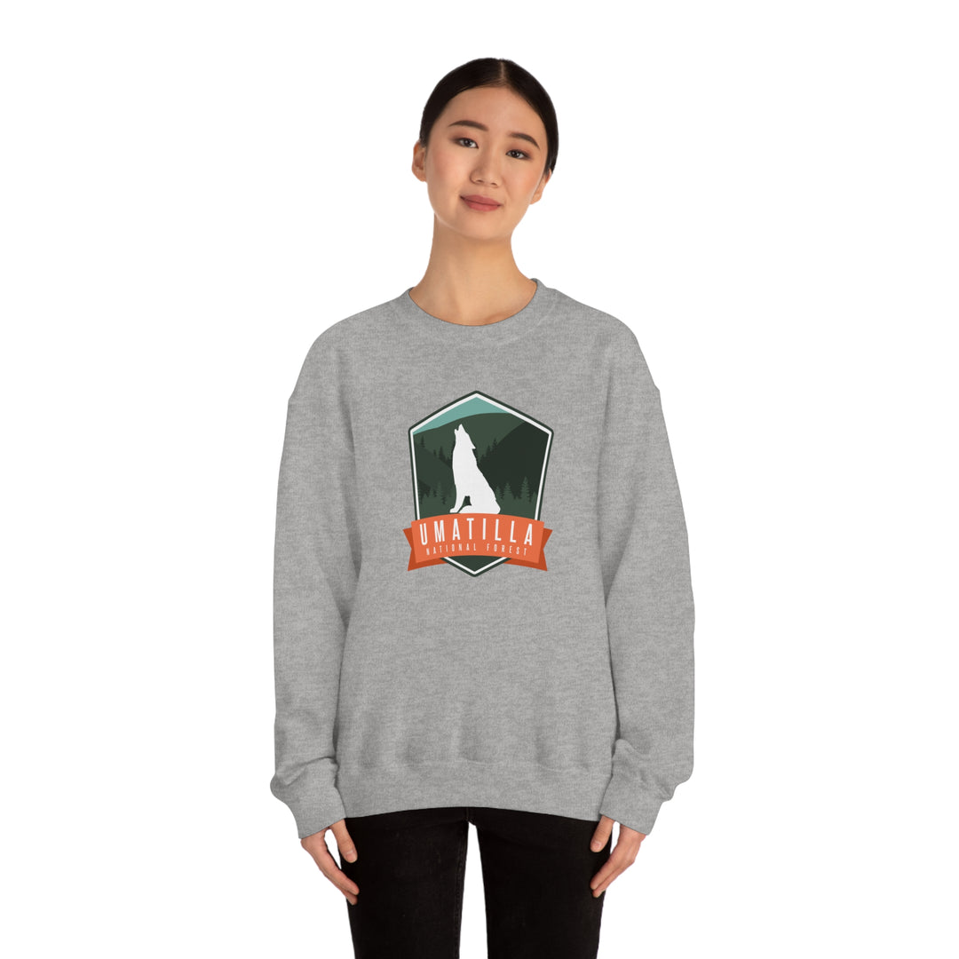 Umatilla National Forest Unisex Heavy Blend Crewneck Sweatshirt