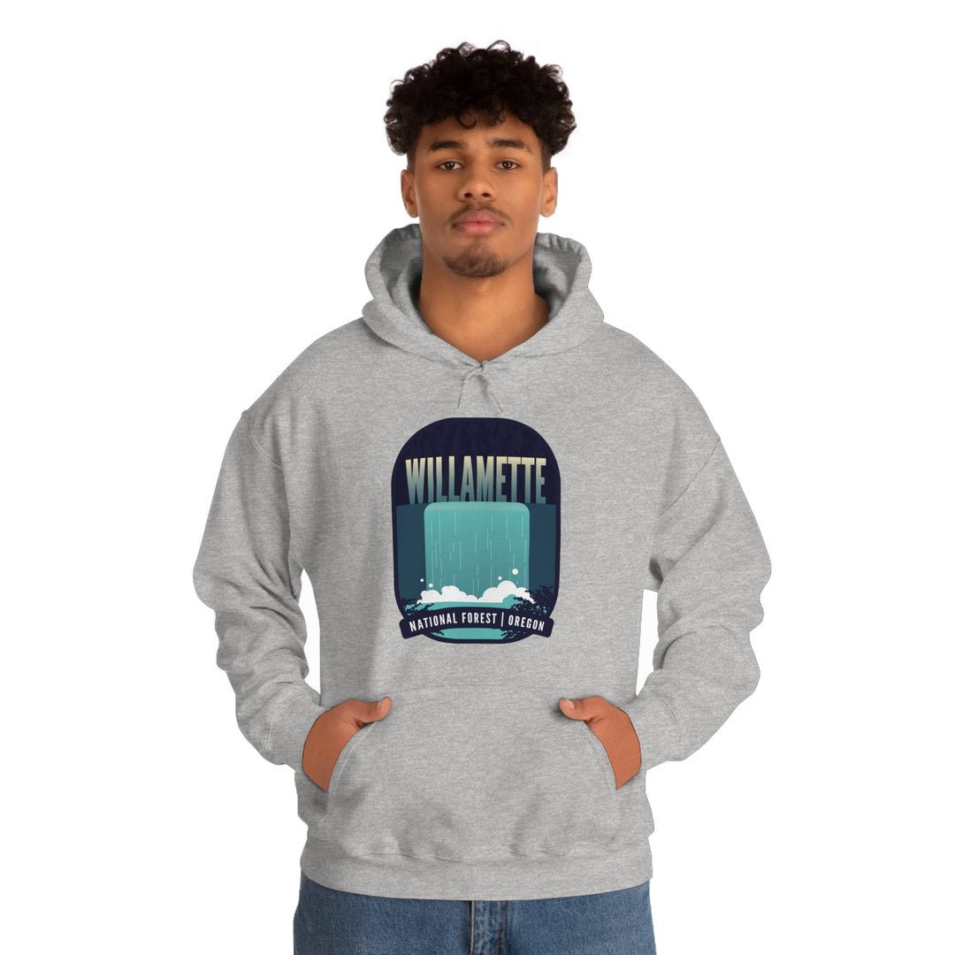 Willamette National Forest - Oregon Unisex Heavy Blend Hooded Sweatshirt