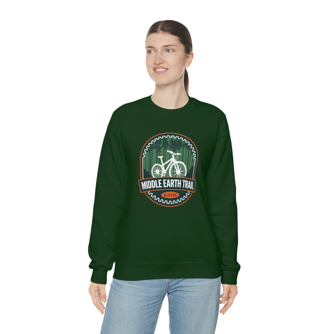 Middle Earth Trail - Alaska Unisex Heavy Blend Crewneck Sweatshirt