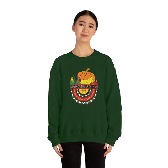 Mercado Central de San Pedro - Cusco, Peru Unisex Heavy Blend Crewneck Sweatshirt