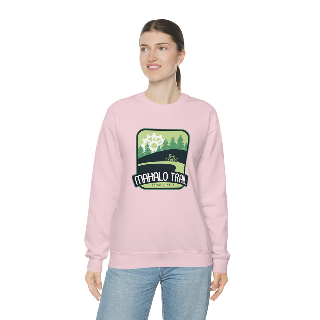 Mahalo Trail - Boise, Idaho Unisex Heavy Blend Crewneck Sweatshirt