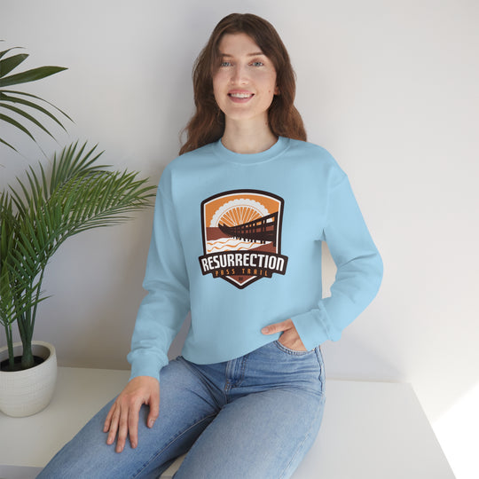 Resurrection Pass Trail - Alaska Unisex Heavy Blend Crewneck Sweatshirt