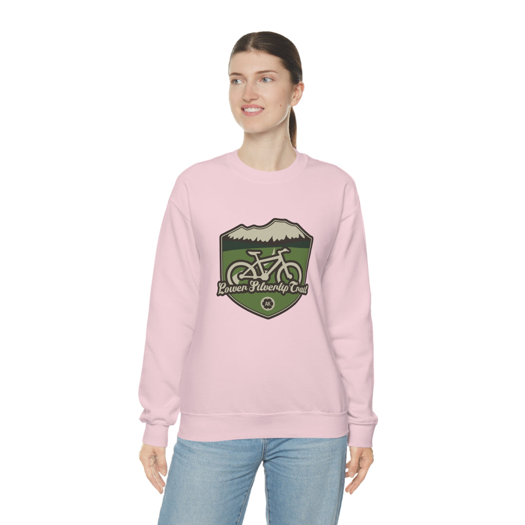 Lower Silvertip Trail - Alaska Unisex Heavy Blend Crewneck Sweatshirt