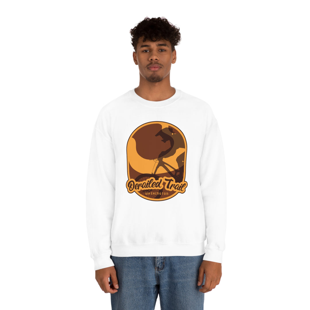 Derailed Trail - Washington Unisex Heavy Blend Crewneck Sweatshirt