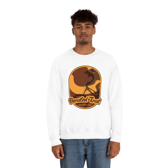 Derailed Trail - Washington Unisex Heavy Blend Crewneck Sweatshirt