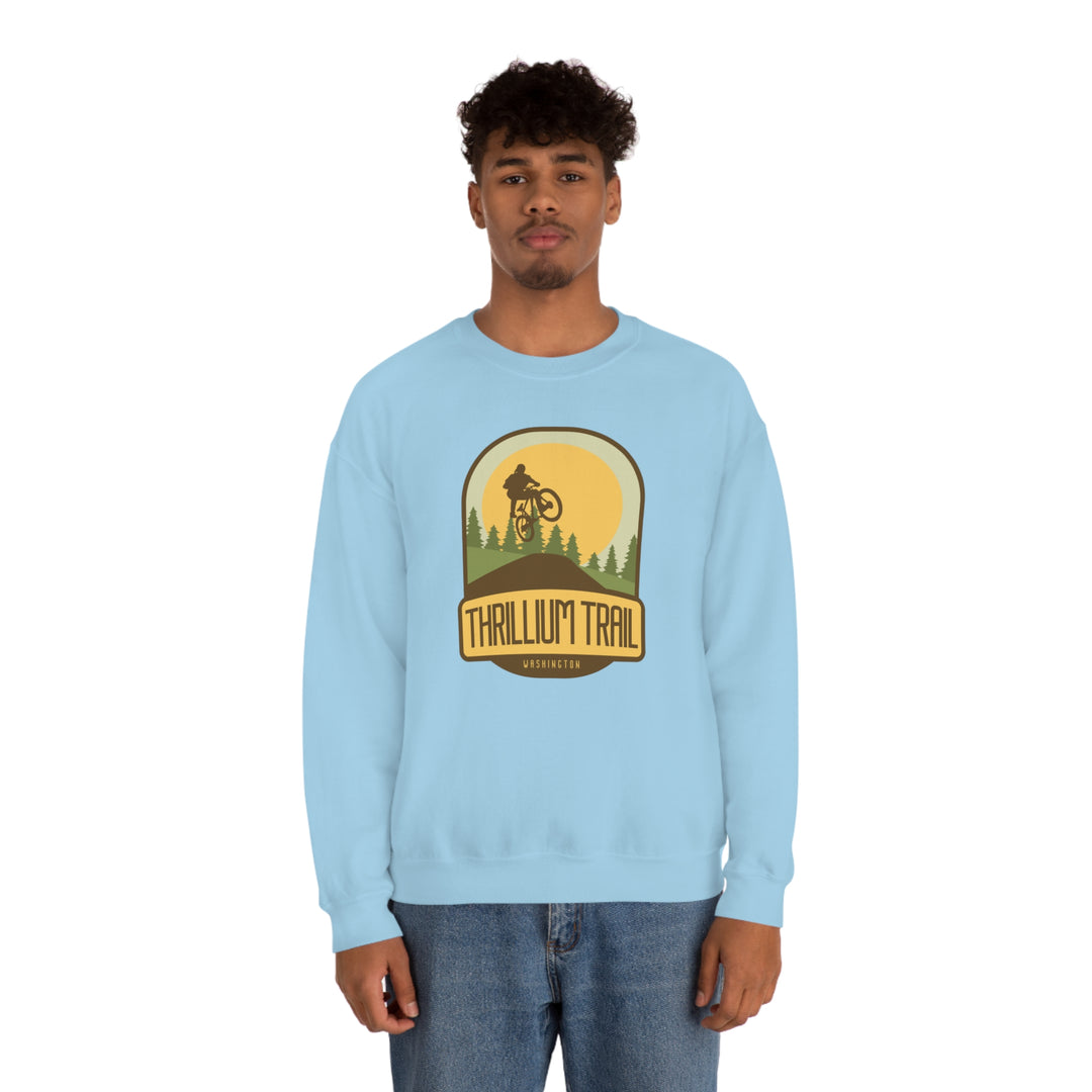 Thrillium Trail - Washington Unisex Heavy Blend Crewneck Sweatshirt