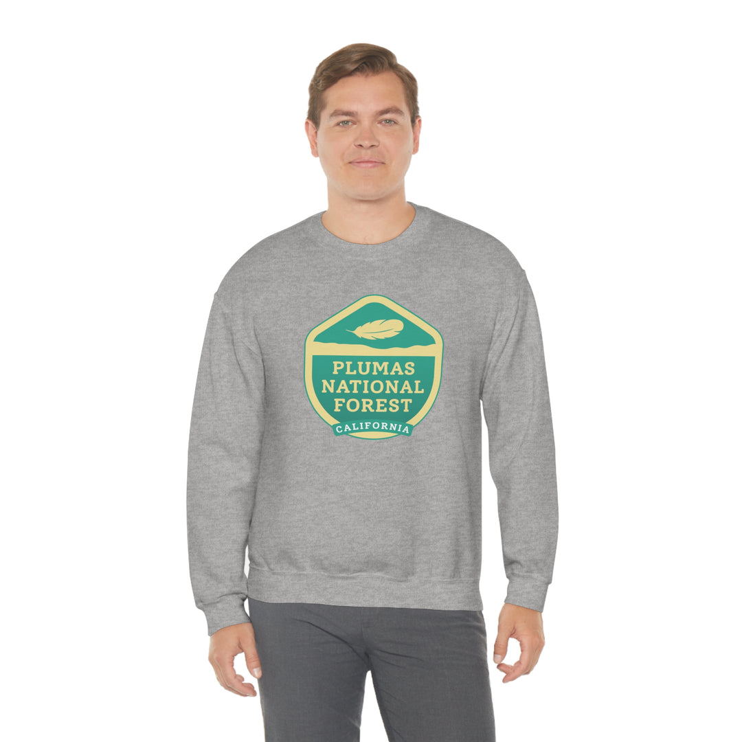 Plumas National Forest - California Unisex Heavy Blend Crewneck Sweatshirt