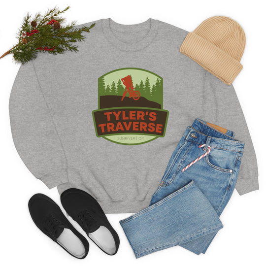 Tyler's Traverse - Sunriver, Oregon Unisex Heavy Blend Crewneck Sweatshirt