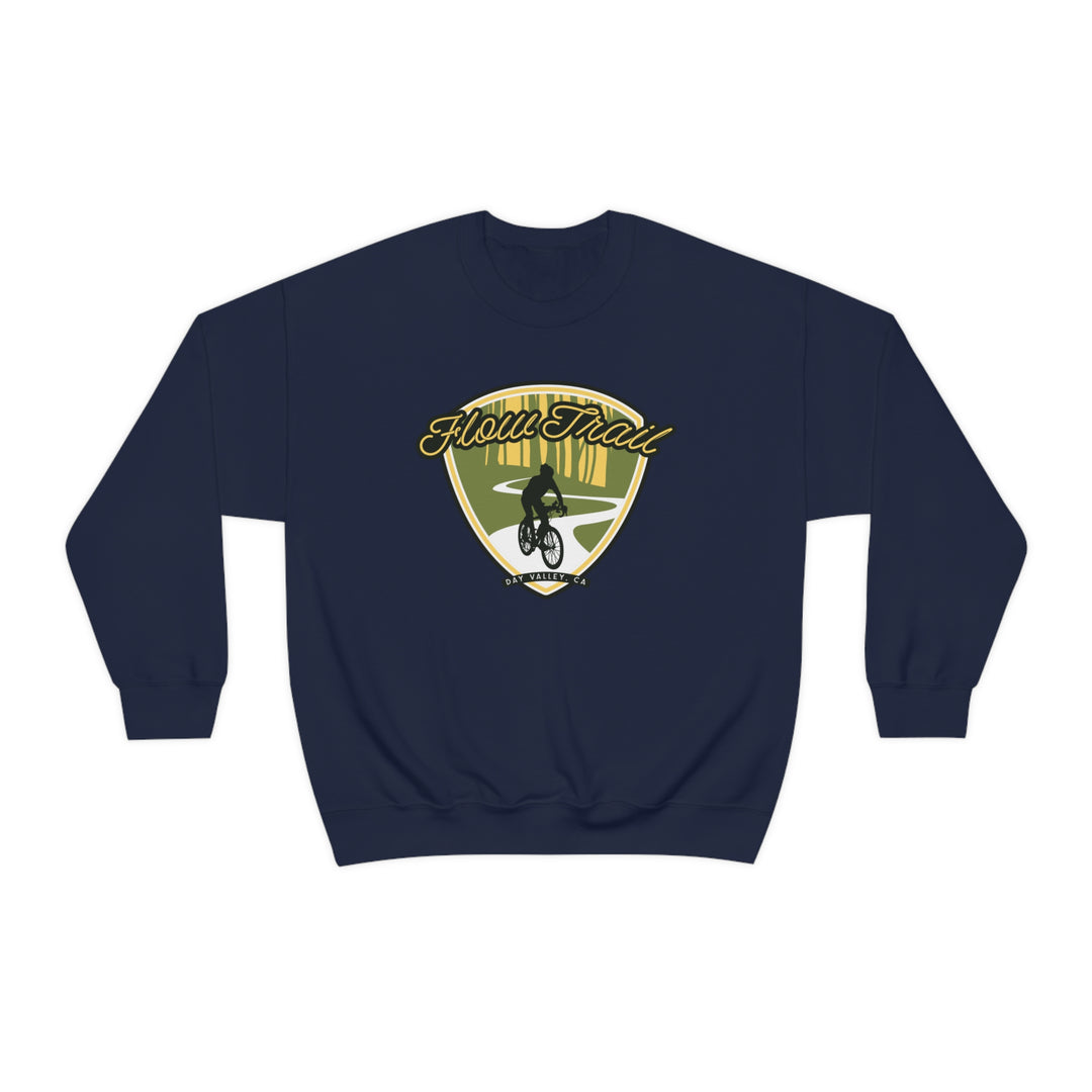 Flow Trail - Day Valley, CA Unisex Heavy Blend Crewneck Sweatshirt