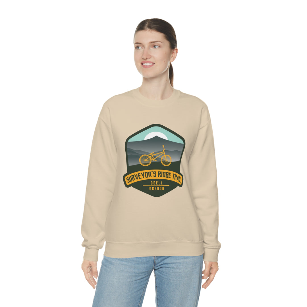 Surveyor's Ridge Trail - Odell, Oregon Unisex Heavy Blend Crewneck Sweatshirt