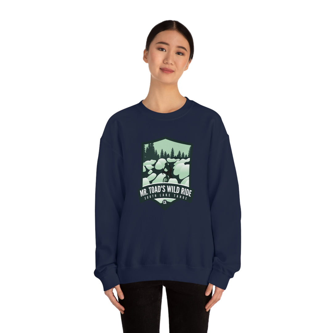 Mr. Toad's Wild Ride - South Lake Tahoe, CA Unisex Heavy Blend Crewneck Sweatshirt