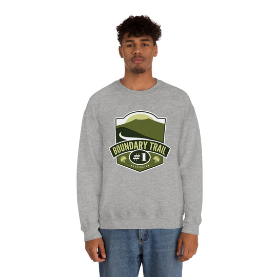 Boundary Trail #1 - Washington Unisex Heavy Blend Crewneck Sweatshirt