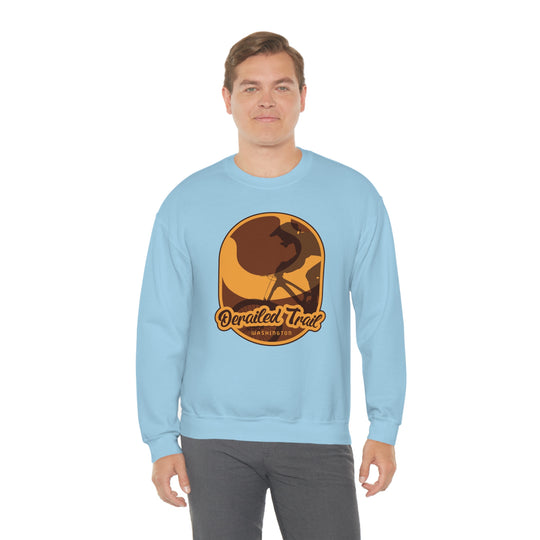 Derailed Trail - Washington Unisex Heavy Blend Crewneck Sweatshirt