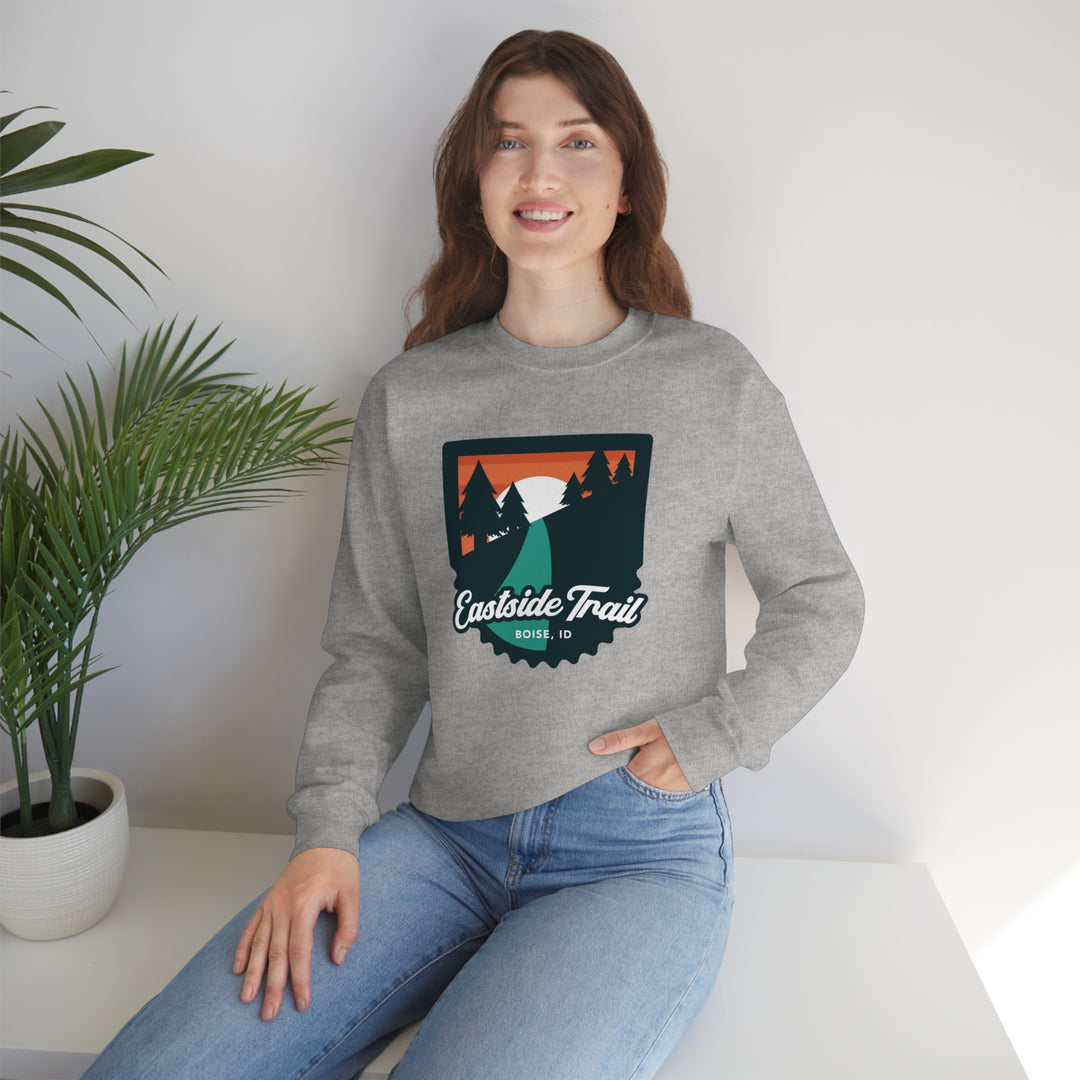 Eastside Trail - Boise, Idaho Unisex Heavy Blend Crewneck Sweatshirt