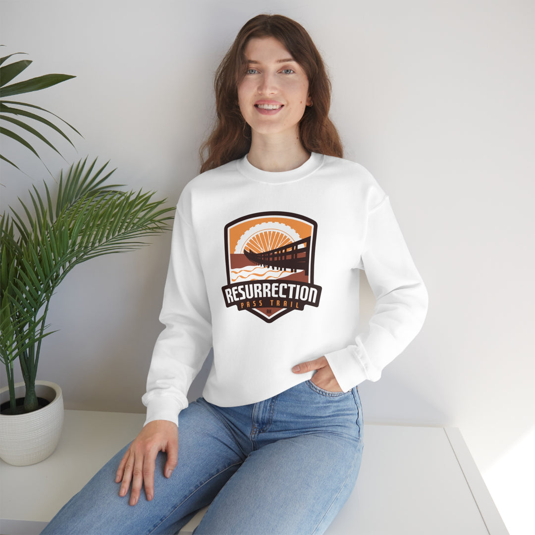 Resurrection Pass Trail - Alaska Unisex Heavy Blend Crewneck Sweatshirt