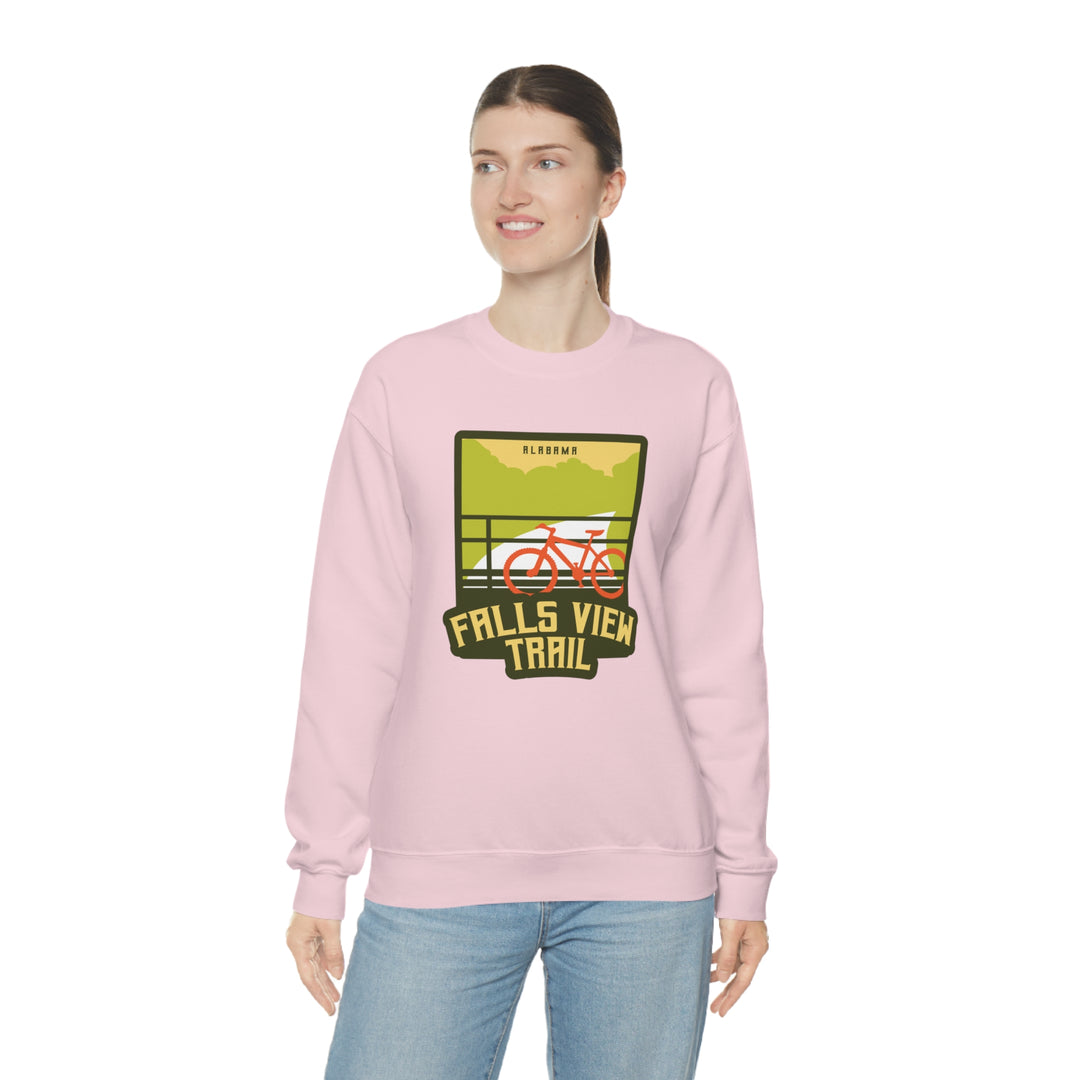 Falls View Trail - Alabama Unisex Heavy Blend Crewneck Sweatshirt