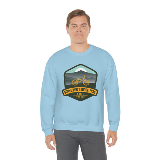 Surveyor's Ridge Trail - Odell, Oregon Unisex Heavy Blend Crewneck Sweatshirt